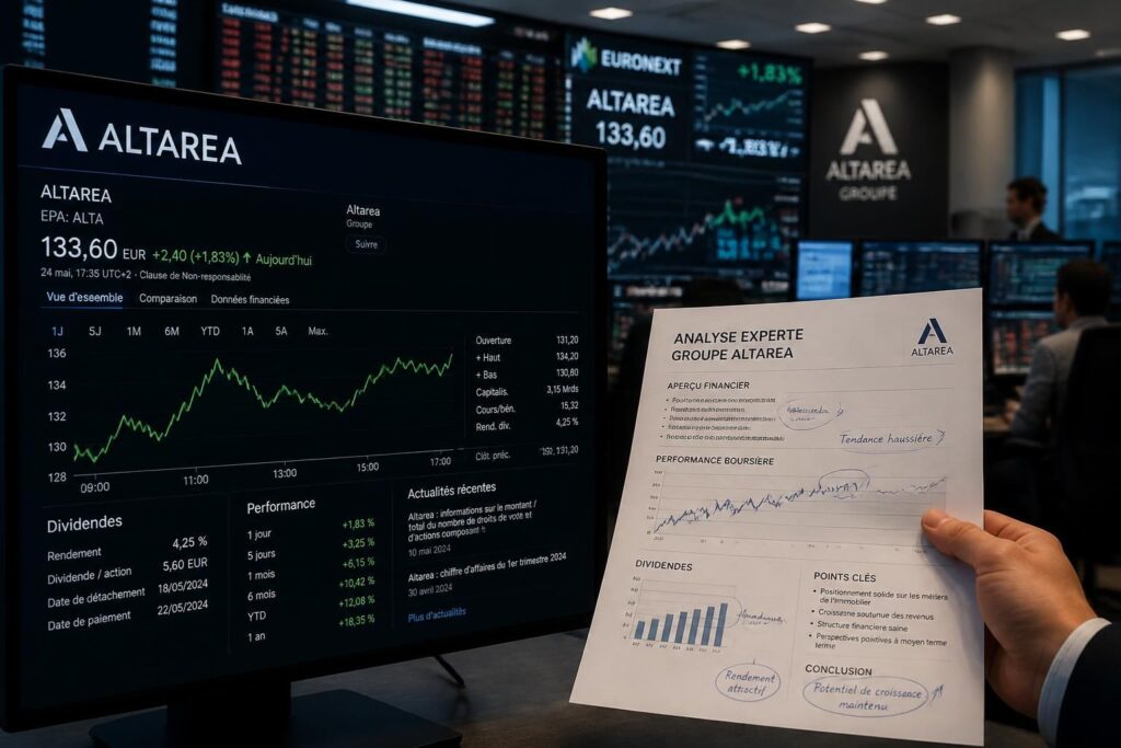 découvrez l'analyse complète d'altarea en bourse, incluant les dividendes versés et un avis détaillé sur les performances financières du groupe.