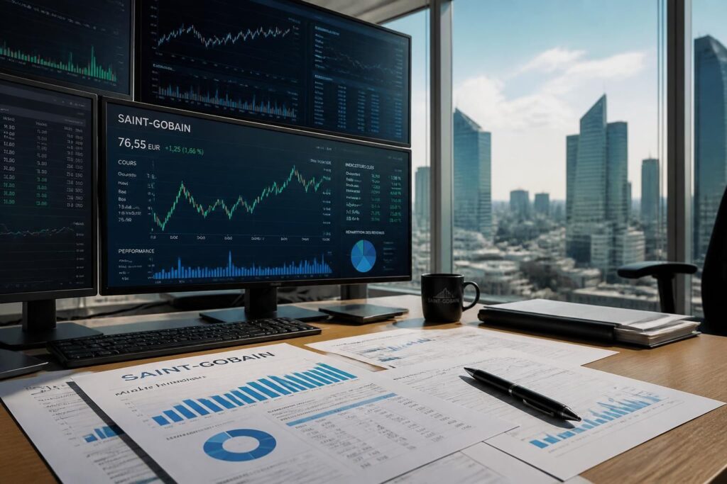 découvrez une analyse approfondie du cours en bourse de saint gobain, avec un focus sur les tendances actuelles et les perspectives d'évolution du stock.
