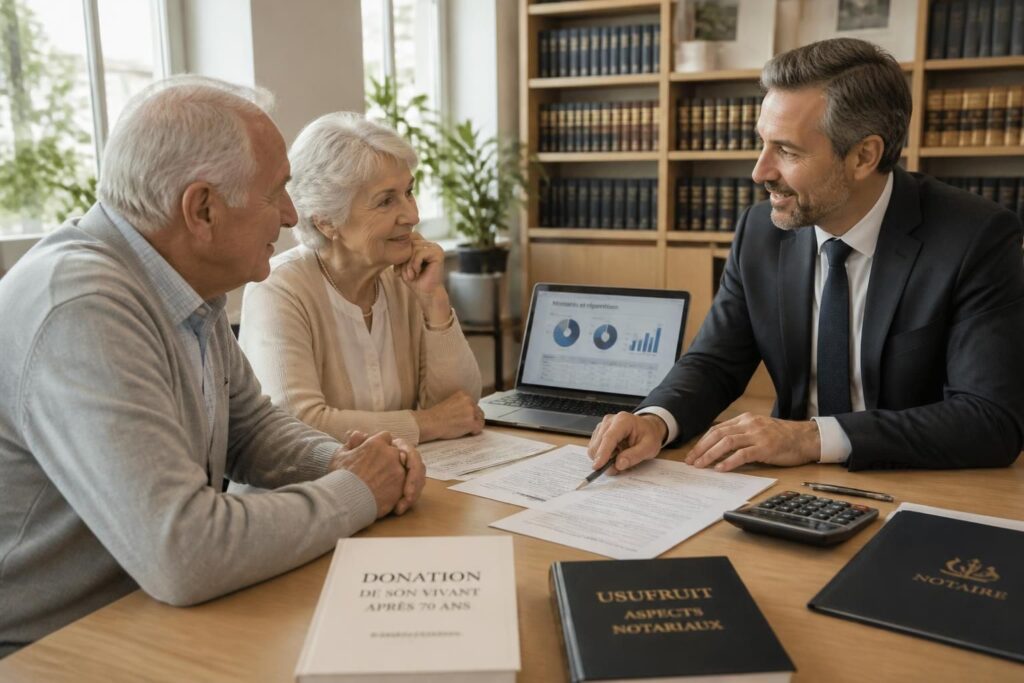 découvrez tout ce qu'il faut savoir sur la donation de son vivant après 70 ans : montants, usufruit, et conseils notariaux pour optimiser votre transmission de patrimoine en toute sérénité.