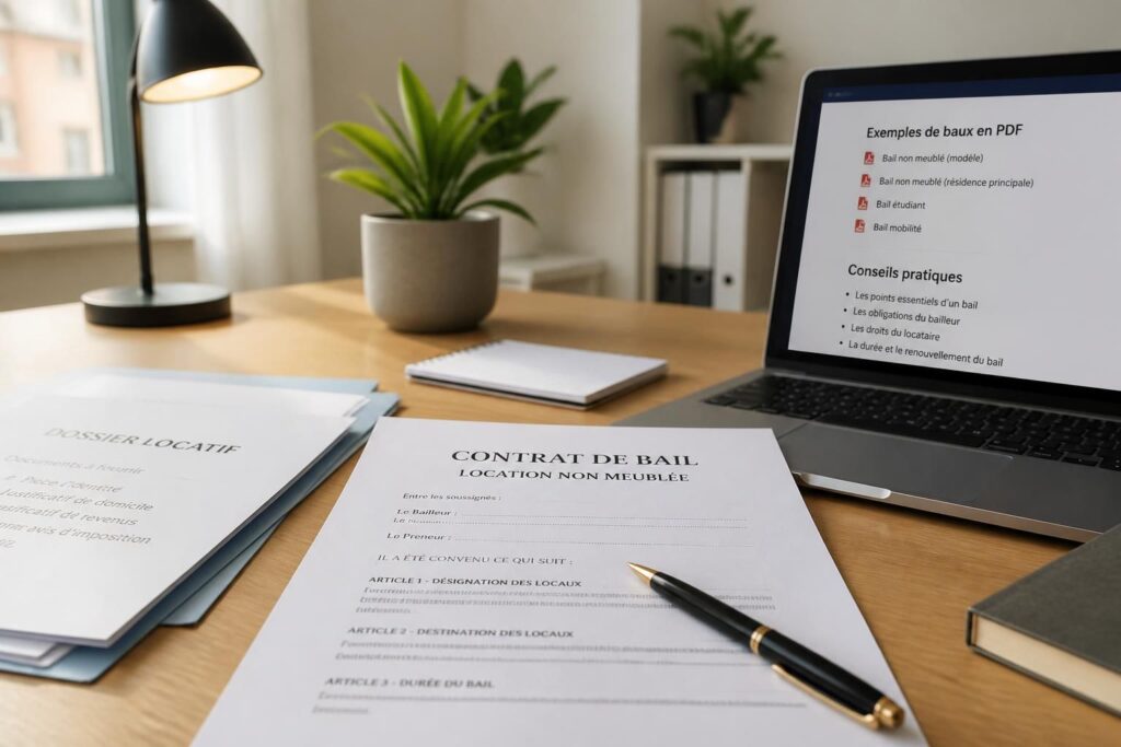 découvrez notre modèle de bail de location non meublée avec garant, accompagné d'exemples pdf et de conseils pratiques pour sécuriser votre location en toute simplicité.
